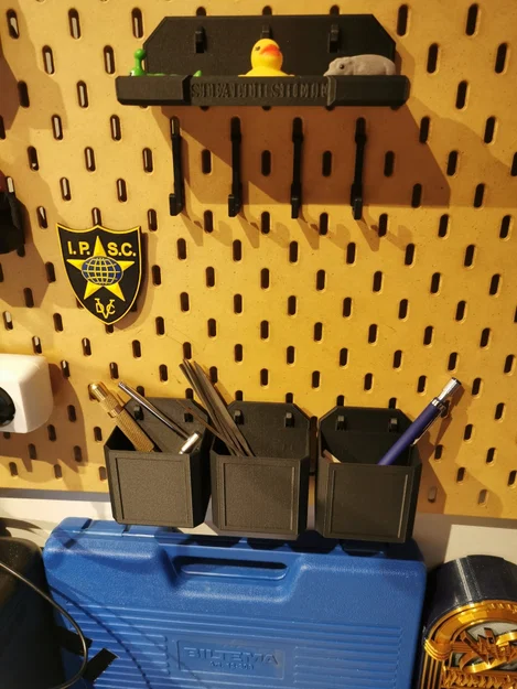 Hộp đựng mỏng cho IKEA SKADIS (kèm divider tùy chọn) - Image 6