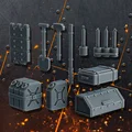 Bộ promo bits set dự án Kolossale Kampfpanzer (STL 28mm) - Thumbnail 2