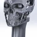 Núm cần số Terminator T800 hình sọ - Thumbnail 1