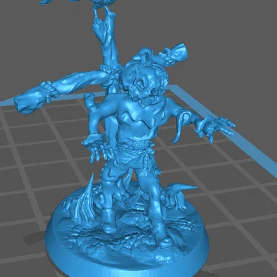 D&D Scare Crow (Bù Nhìn) - Mô hình miniature để in 3D