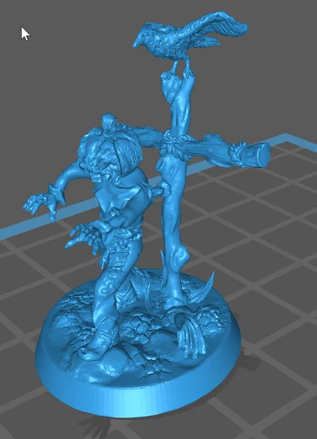 D&D Scare Crow (Bù Nhìn) - Mô hình miniature để in 3D - Image 2