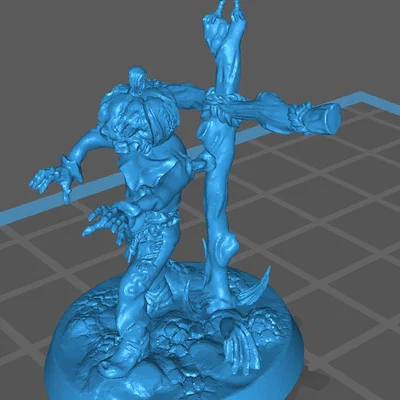 D&D Scare Crow (Bù Nhìn) - Mô hình miniature để in 3D