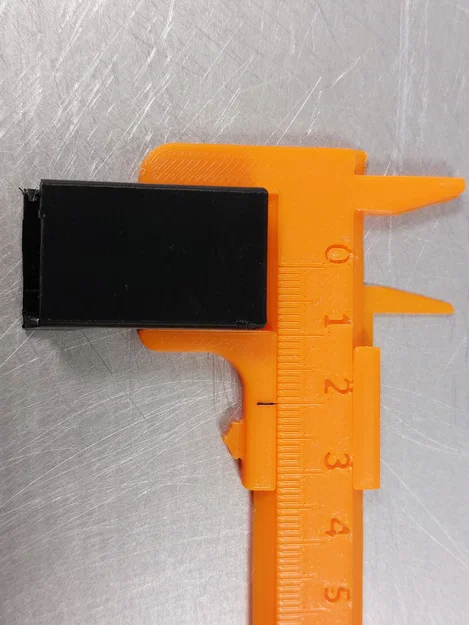 Móc khóa thước cặp Vernier chuẩn hệ Metric (8cm) - Image 4