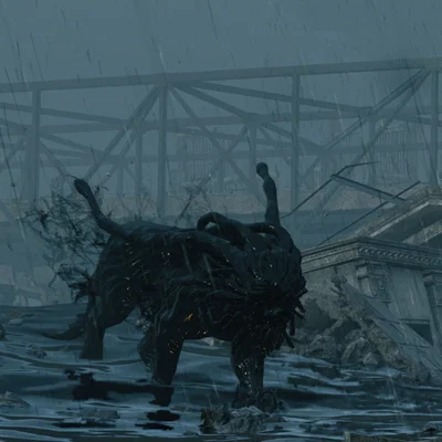 Mô hình 3D Lion Beached Thing (Death Stranding) cực chất cho người chơi