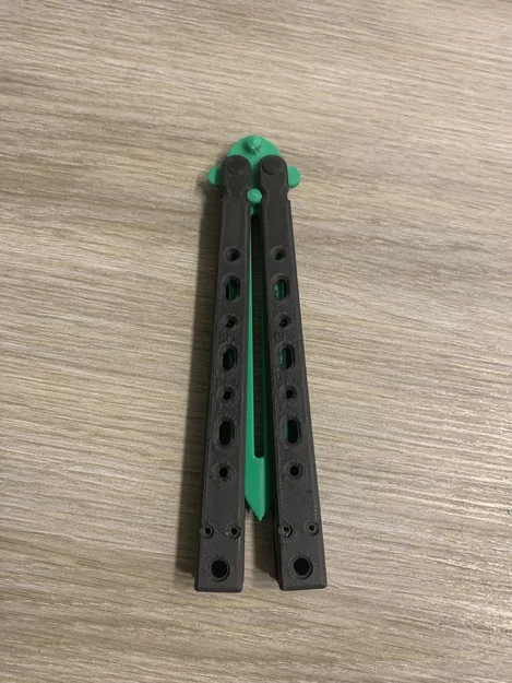 Butterfly knife by Tech Solutions 3D gen 1 - Image 2