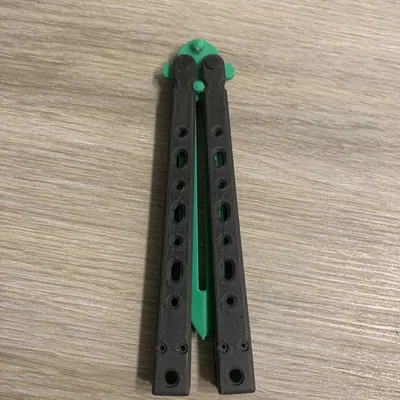Butterfly knife by Tech Solutions 3D gen 1