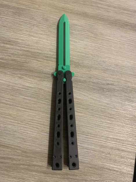 Butterfly knife by Tech Solutions 3D gen 1 - Image 3