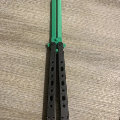 Butterfly knife by Tech Solutions 3D gen 1