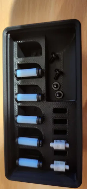 Khay Gridfinity 2x1 đựng phụ kiện nozzle Bambu Lab - Image 1