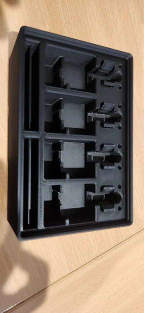 Khay Gridfinity cho hotend Bambu Lab (Gridfinity Bambu Lab hotend bin) - Image 1