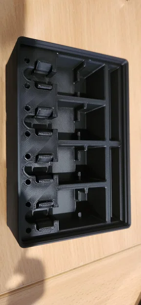 Khay Gridfinity cho hotend Bambu Lab (Gridfinity Bambu Lab hotend bin) - Image 4