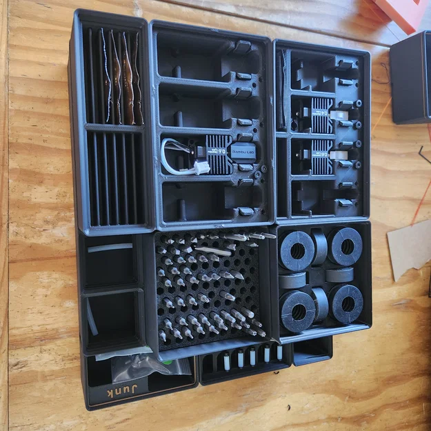 Khay đựng mỡ và keo tản nhiệt chuẩn Gridfinity cho Bambu Lab - Image 3