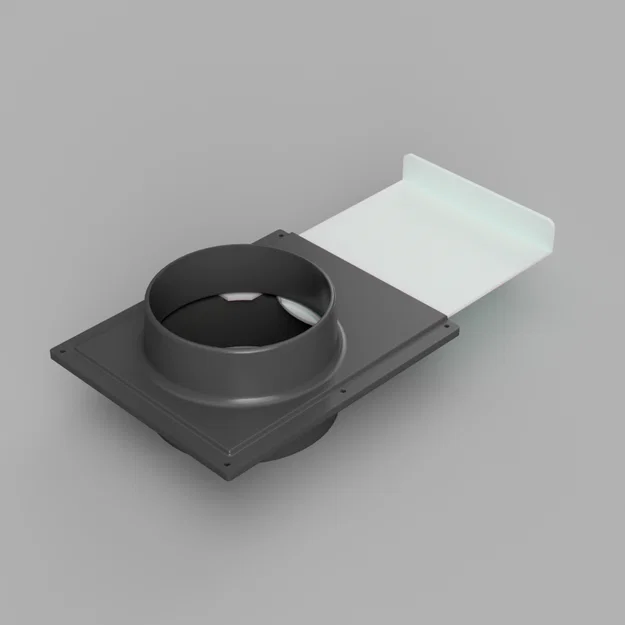 Absperrschieber | Blast Gate (van chặn hút bụi cho ống HT 110mm/100mm) - Image 1