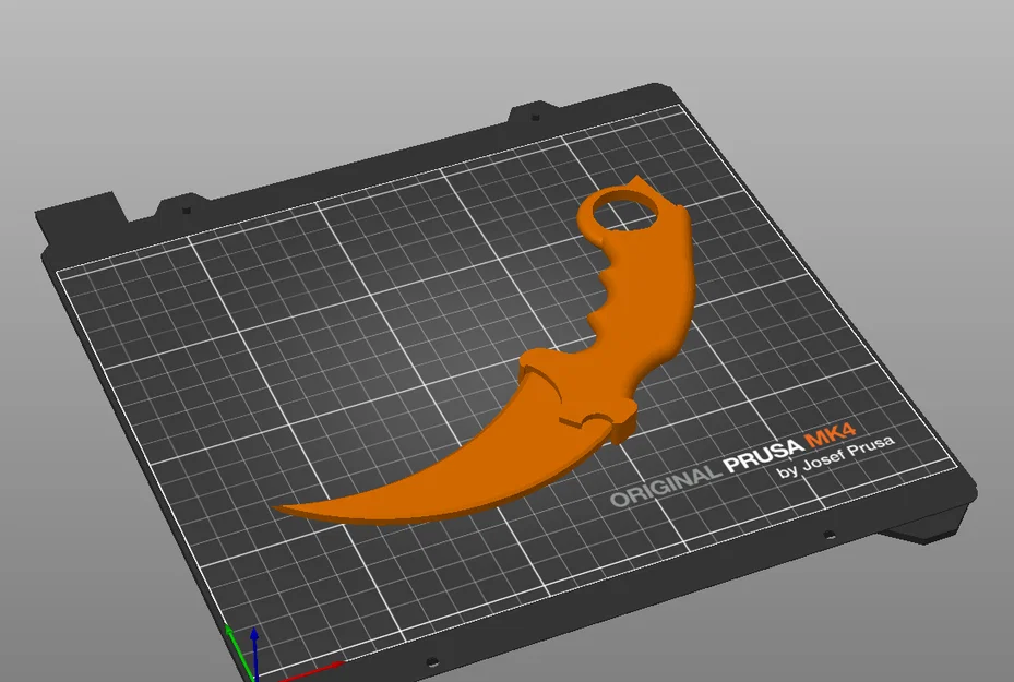 Mô hình dao Karambit in 3D đẹp mắt cho người đam mê sưu tầm - Image 1