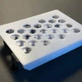 Đế gắn Arduino Uno R3 dạng tổ ong tối giản (Honeycomb Arduino case) - Thumbnail 3