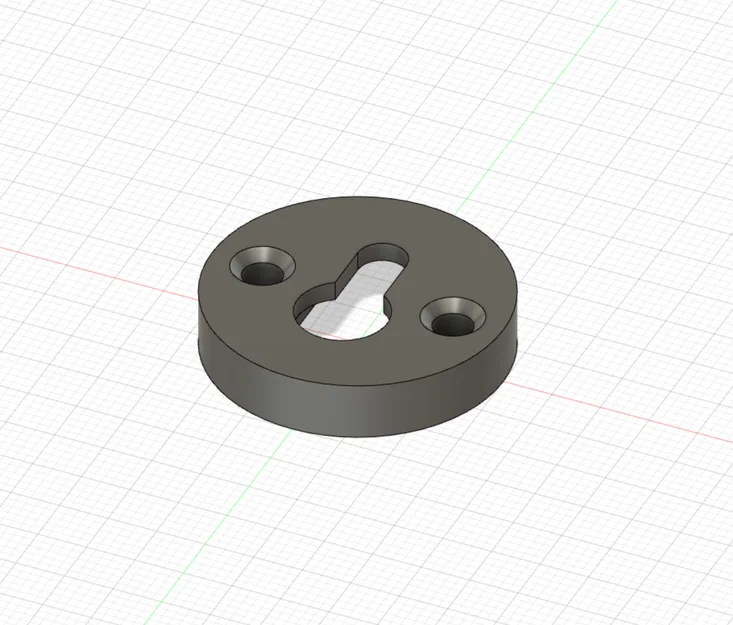 Phụ kiện treo tường dạng lỗ khóa (Universal Keyhole Wallmount) - Image 2