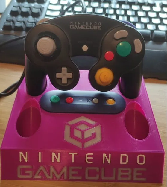 Giá đỡ tay cầm Nintendo Gamecube kiểu 8BitDo (hợp Gbros/PowerA/zin) - Image 7