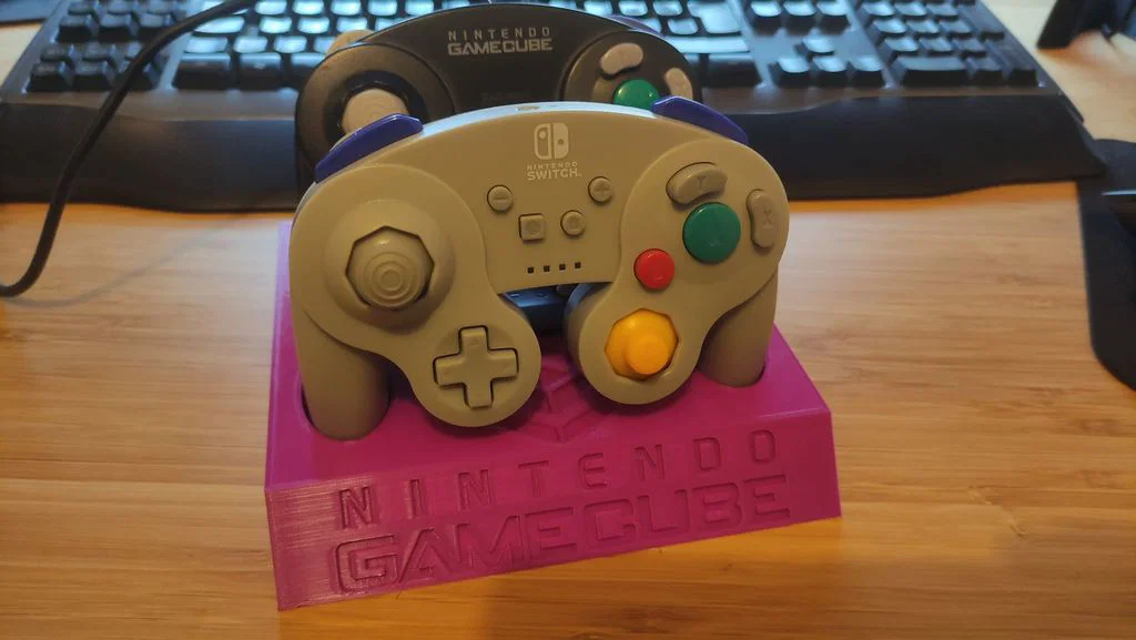 Giá đỡ tay cầm Nintendo Gamecube kiểu 8BitDo (hợp Gbros/PowerA/zin) - Image 9