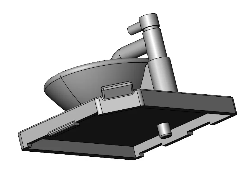 Mô-đun thay thế bồn rửa cho đồ chơi Barbie (Barbie Sink Modules) - Image 2