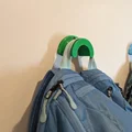 Móc treo balo gắn stud (Backpack hook for stud mounting) - Thumbnail 1