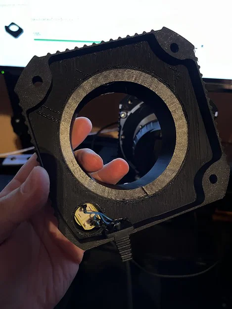 Mặt trước Asetek wheelbase gắn dashboard nam châm (tùy chọn nút nguồn) - Image 13