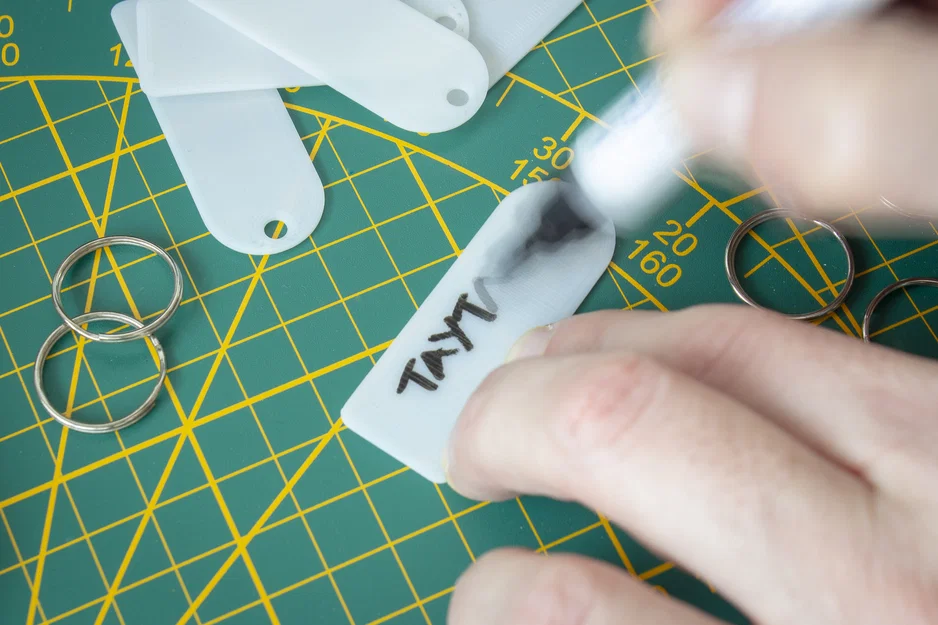 Thẻ khóa trống (Blank Key Tags) - Template in hữu dụng - Keychain/Tags - Functional - Batch - Image 2