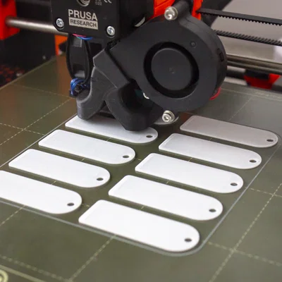 Thẻ khóa trống (Blank Key Tags) - Template in hữu dụng - Keychain/Tags - Functional - Batch