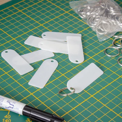 Thẻ khóa trống (Blank Key Tags) - Template in hữu dụng - Keychain/Tags - Functional - Batch