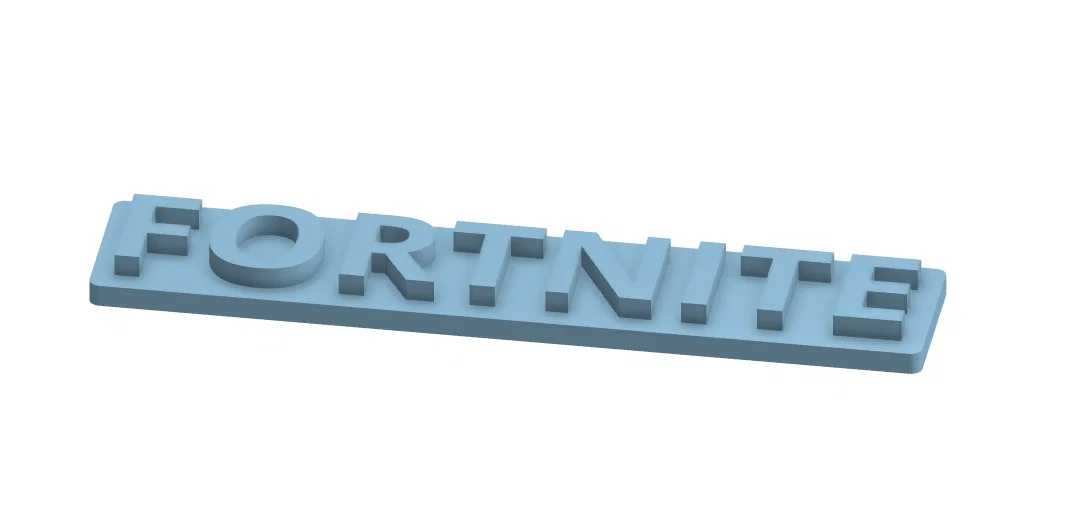 Mô hình logo trang trí Fortnite cực chất cho game thủ - Image 1