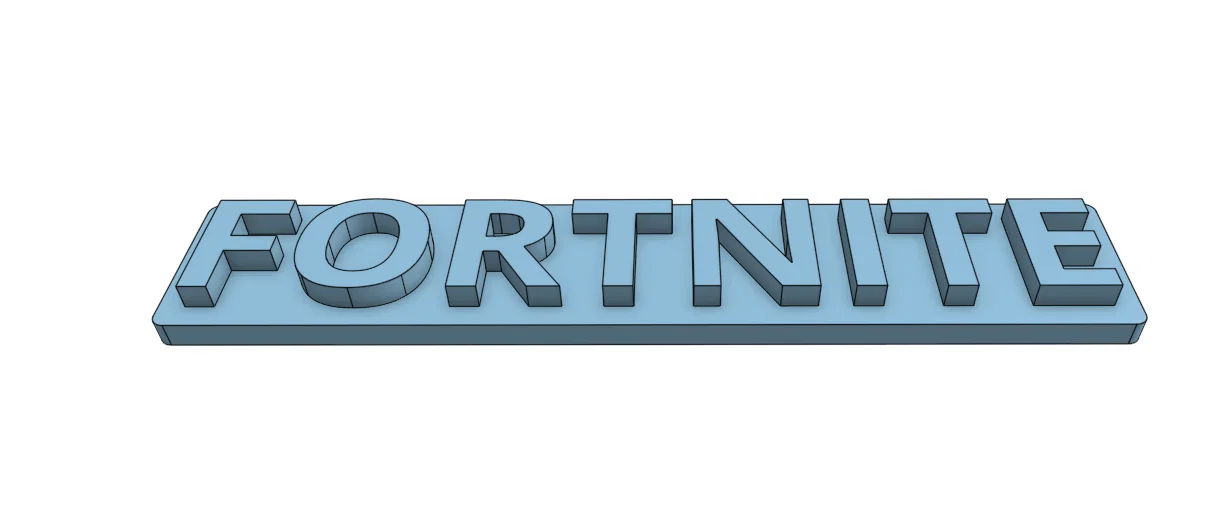 Mô hình logo trang trí Fortnite cực chất cho game thủ - Image 2