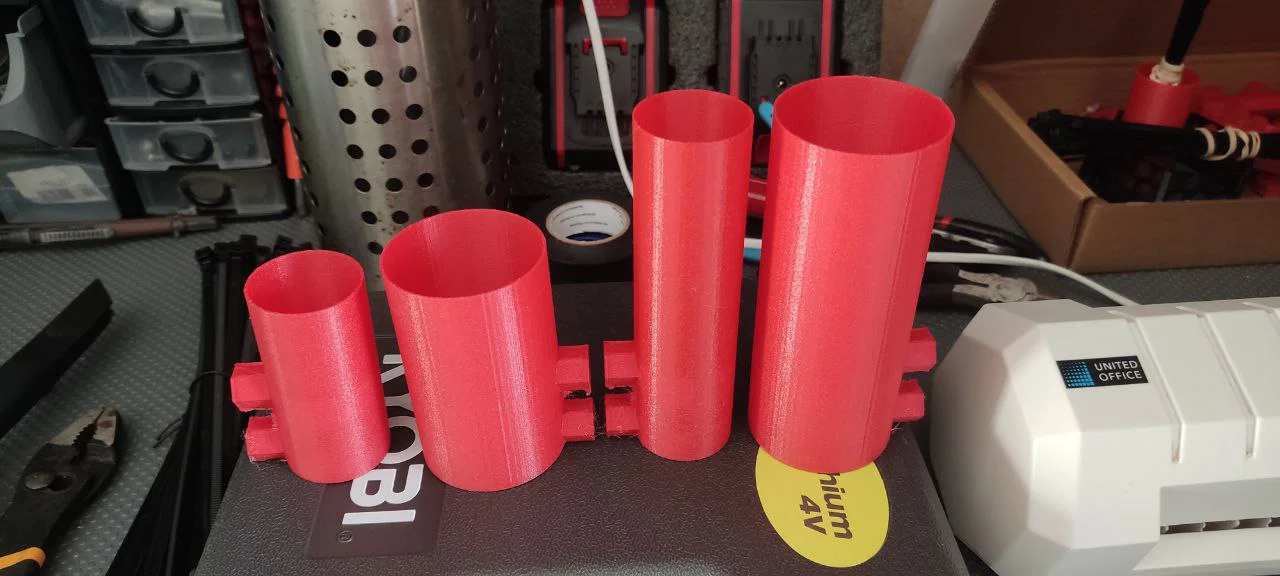 Giá treo dây rút nhựa HSW (ZipTie Holder) bản cao và lớn - Image 1