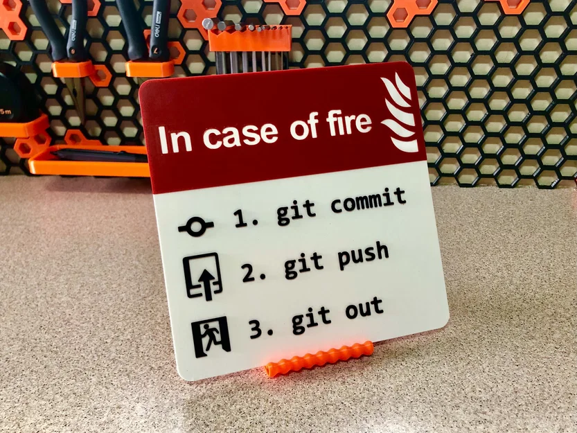 Bảng cảnh báo - Khi có cháy: git commit, git push, git out - Image 1