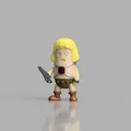Mô hình 3D Mini He-Man phong cách chibi cực đáng yêu - Thumbnail 1