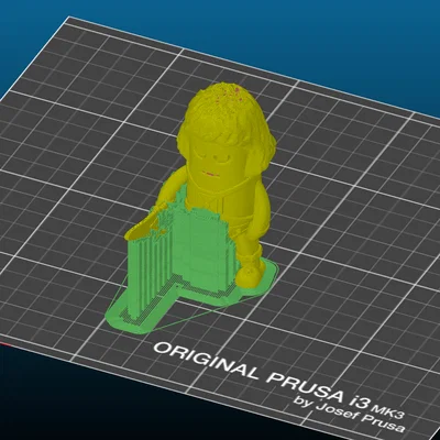 Mô hình 3D Mini He-Man phong cách chibi cực đáng yêu