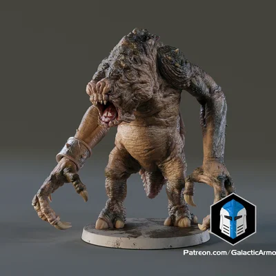 Rancor Miniature – Mô hình in 3D tỉ lệ 1:24 & 1:48