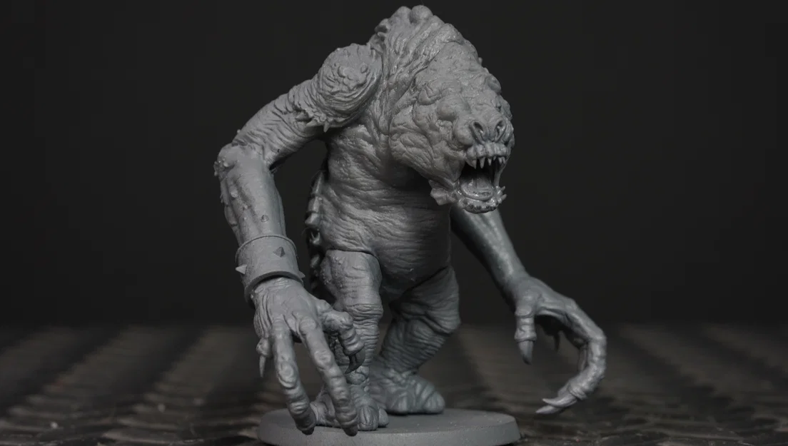 Rancor Miniature – Mô hình in 3D tỉ lệ 1:24 & 1:48 - Image 11