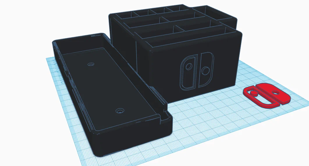 Khay Đựng Phụ Kiện Nintendo Switch Gọn Gàng Tiện Lợi (In 3D) - Image 2