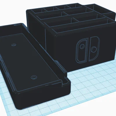 Khay Đựng Phụ Kiện Nintendo Switch Gọn Gàng Tiện Lợi (In 3D)