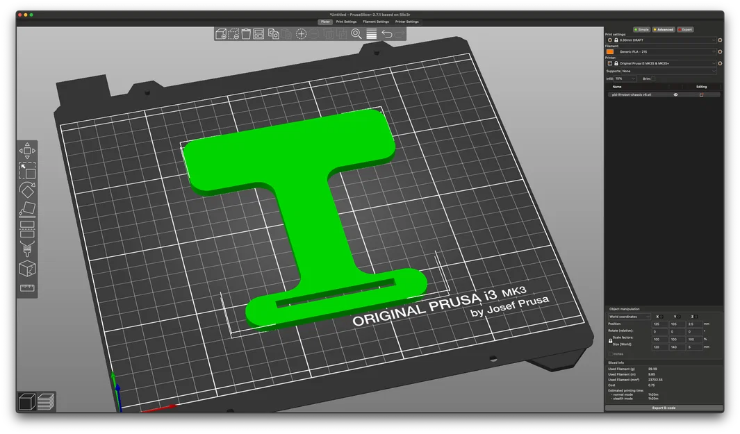 Khung Gầm Robot Dò Đường PID Line Follower - In 3D Đơn Giản - Image 2