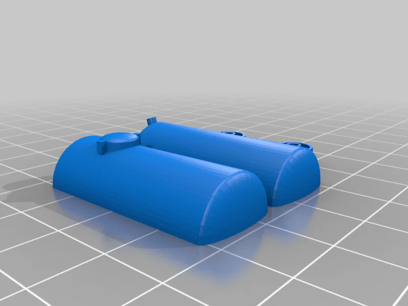 Rơ-moóc thùng nước tỉ lệ 1:87 (H0/HO Scale) - Water Barrel Trailer - Image 6