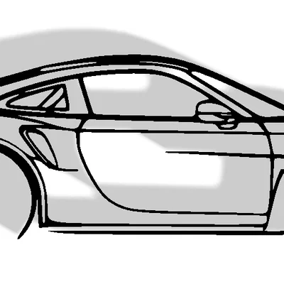 Porsche Gt3 Silhouette