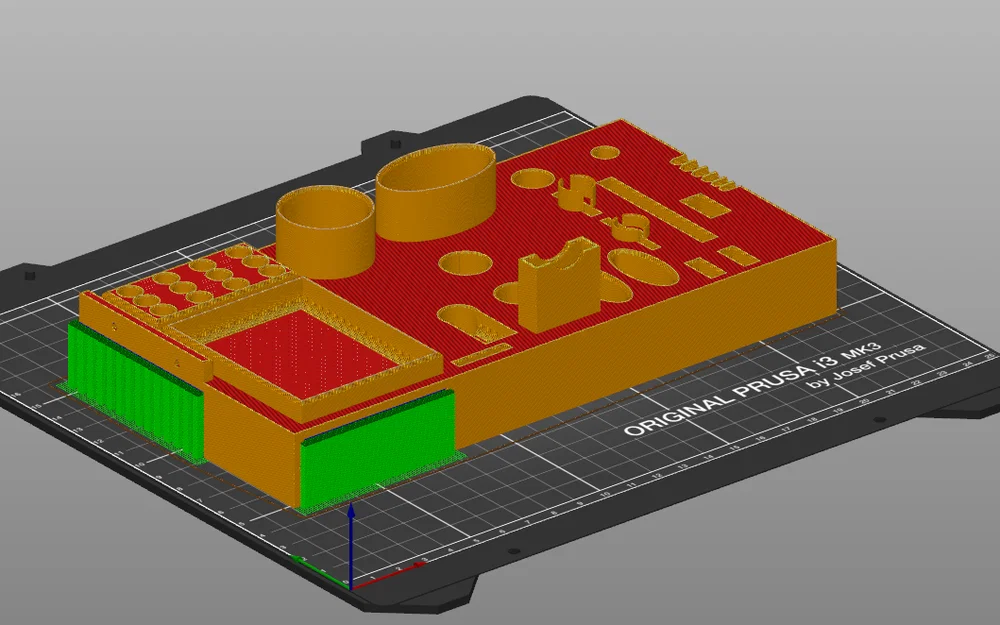 Toolbox gắn frame Prusa (Toolbox Prusa frame) - Image 3