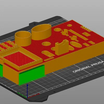 Toolbox gắn frame Prusa (Toolbox Prusa frame)