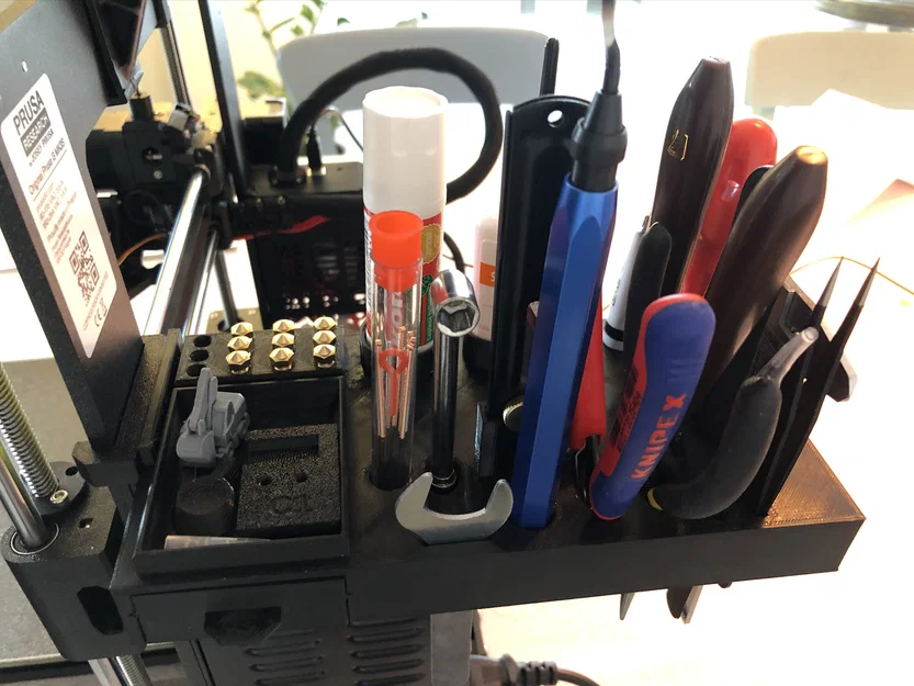 Toolbox gắn frame Prusa (Toolbox Prusa frame) - Image 7