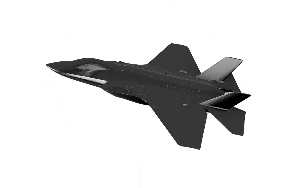 F-35 JSF Lightning Lockheed Martin F35 - 2023 MODEL (Mẫu 3D) - Image 4