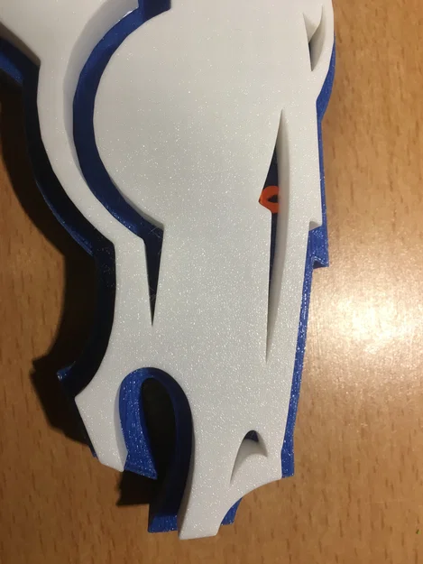 Bảng hiệu 3D biểu tượng đội bóng Denver Broncos đầy ấn tượng - Image 2