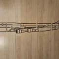 Tranh tường Boeing 747 (Bản lớn) - Thumbnail 2
