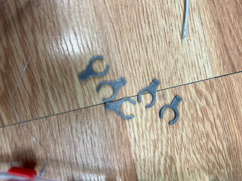 Kẹp Bowden ống chữ Y cho 3d Chameleon (3d Chameleon Y pipe bowden clips) - Image 1