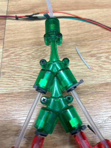 Kẹp Bowden ống chữ Y cho 3d Chameleon (3d Chameleon Y pipe bowden clips) - Image 2