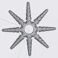 Flex Fidget Spinner - Món đồ chơi 3D linh hoạt xả stress cực đỉnh - Thumbnail 7